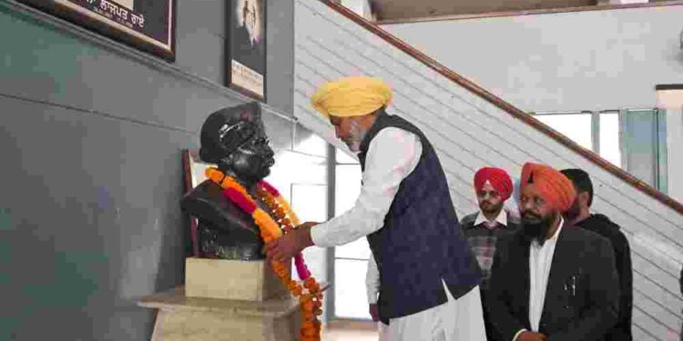 Finance Minister Harpal Singh Calls for Taking Inspiration from Lala Lajpat Rai's Life