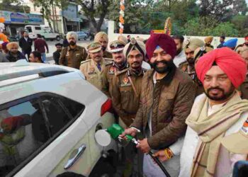 Jail Minister Laljit Singh Bhullar inaugurates petrol pumps at Nabha and Fazilka Jails