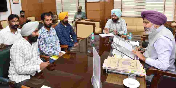 Finance Minister Harpal Singh Cheema Directs Education Department to Resolve Unaided Staff Front Legitimate Demands on Priority