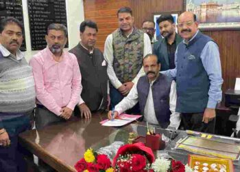 Punjab Khadi and Village Industries Board Vice Chairman Pawan Kumar Hans assumes office in presence of Cabinet Minister Mohinder Bhagat