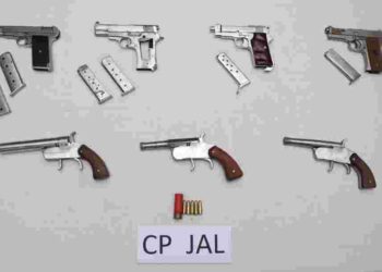 PUNJAB POLICE NABS TWO GANGSTERS OF LANDA GANG AFTER INTENSE SHOOTOUT IN JALANDHAR; 7 WEAPONS RECOVERED