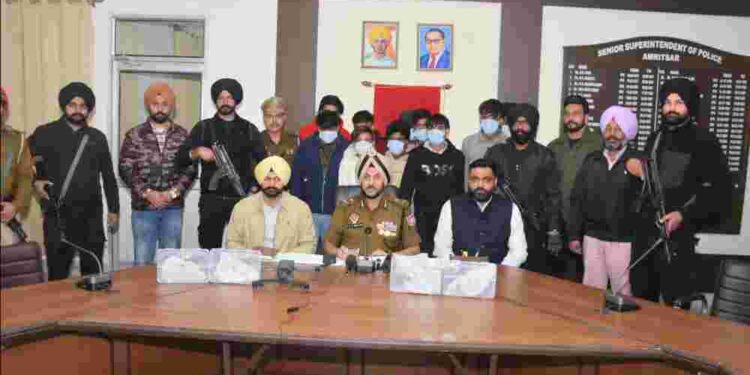 PUNJAB POLICE AVERTS POSSIBLE GRENADE ATTACK ON POLICE ESTABLISHMENT WITH ARREST OF 10 MEMBERS OF PAK-BACKED TERROR MODULE