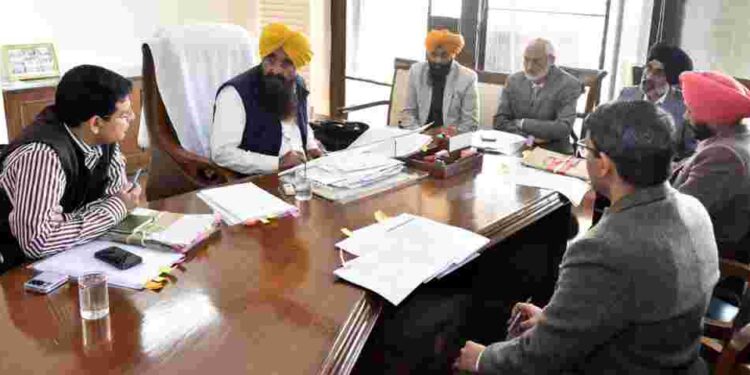 NATIONAL POLICY FRAMEWORK ON AGRICULTURAL MARKETING: KHUDIAN CALLS IMMEDIATE MEETING WITH FARMERS, STAKEHOLDERS