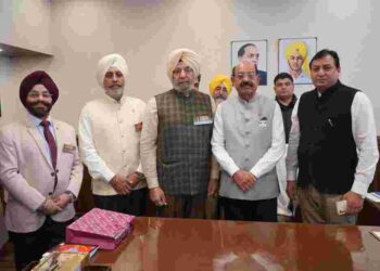 PUNJAB DEFENCE SERVICES WELFARE MINISTER MOHINDER BHAGAT PAYS TRIBUTES TO MARTYRS ON ARMED FORCES FLAG DAY