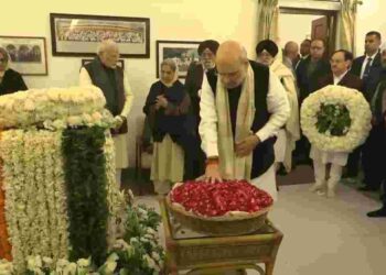 PM Modi, Amit Shah, and others pay tribute to former PM Manmohan Singh