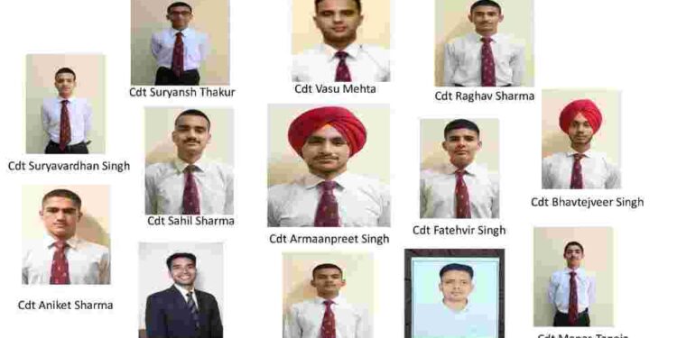 MRSAFPI MAKES MARK WITH 13 CADETS JOINING NDA & OTHER DEFENCE ACADEMIES IN JUST TWO MONTHS