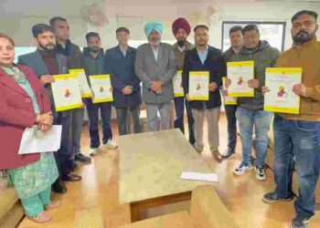 Finance Minister Harpal Singh Cheema Hands Over appointment letters to 8 newly recruited officials of Excise and Taxation