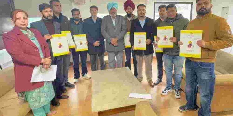 Finance Minister Harpal Singh Cheema Hands Over appointment letters to 8 newly recruited officials of Excise and Taxation