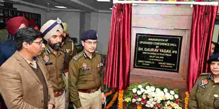 PUNJAB GOVT TO SPEND ₹426-CR ON UPGRADATION AND MODERNISATION OF POLICE INFRA: DGP PUNJAB