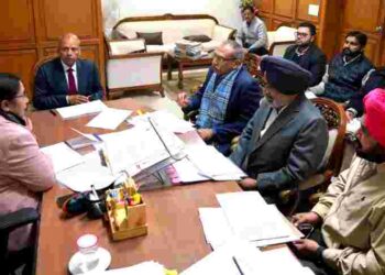 Dr. Baljit Kaur reviews welfare schemes being run by Department of Social Justice, Empowerment and Minorities