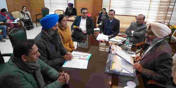 Finance Minister Harpal Singh Cheema Engages with Various Unions to Address Their Demands