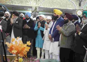 PEOPLE FROM ALL WALKS OF LIFE ATTEND BHOG & ANTIM ARDAS OF MLA GURPREET BASSI GOGI