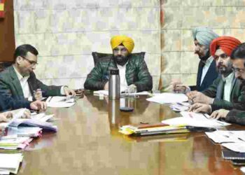 Public Works Minister Harbhajan Singh ETO Directs Officers to Uphold Quality Standards and Expedite completion of ongoing projects