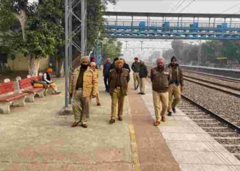 AHEAD OF R-DAY, PUNJAB POLICE CONDUCTS SEARCH OPERATION AT 169 RAILWAY STATIONS ACROSS STATE; 173 SUSPICIOUS PERSONS DETAINED