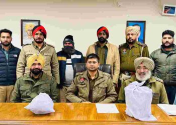 PUNJAB POLICE BUSTS CROSS-BORDER DRUG CARTEL; KINGPIN HELD WITH 5KG HEROIN