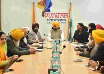 Sond presides a High-Level Meeting for the Restoration and Maintenance of Jahaz Haveli in Fatehgarh Sahib