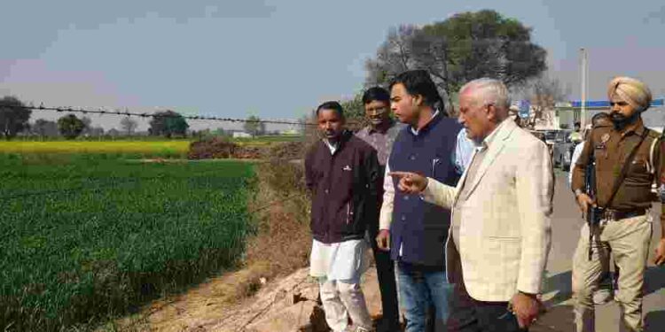 Punjab Government Fulfills Promise of Providing Canal Water to Tail-End Farmers: Minister Barinder Kumar Goyal