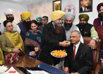 Dr. Sukhwinder Sukhi assumes charge as Chairperson of Punjab State Container & Warehousing Corporation