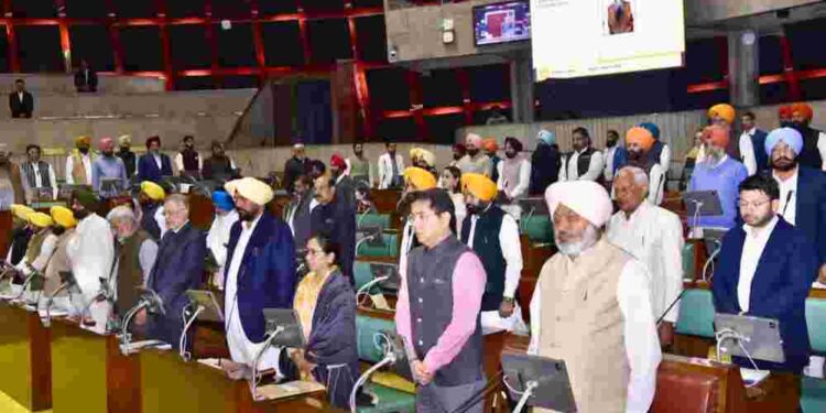 Punjab Vidhan Sabha passes obituary resolutions