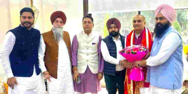 Deepak Bali takes charge as Advisor to Punjab's Tourism and Cultural Affairs Department