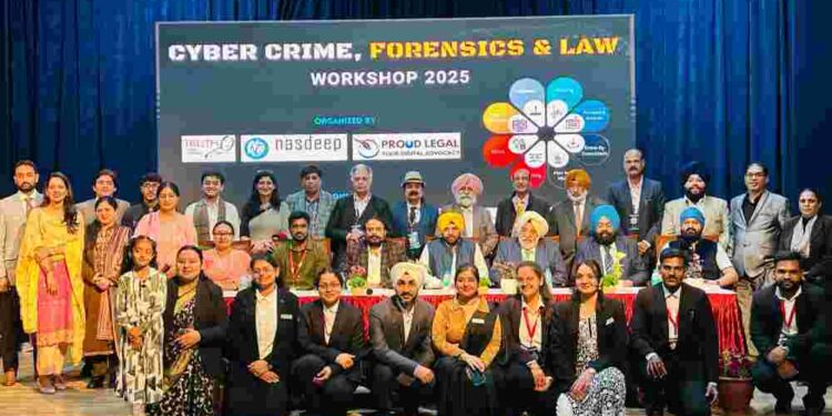 Cyber Crime, Forensics, and Law Workshop: Cabinet Minister Harbhajan Singh ETO emphasized importance of cybersecurity in digital age