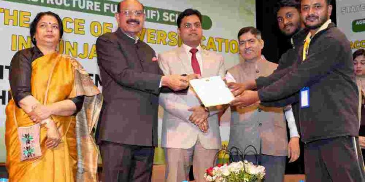 Cabinet Minister Mohinder Bhagat Presides Over State-Level Conclave on Agriculture Infrastructure Fund, Releases Informative Booklet on AIF