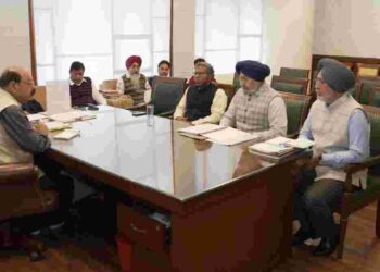 Ensure Effective Implementation of Welfare Schemes for Ex-Servicemen and Martyred soldiers’ Families: Mohinder Bhagat to officials