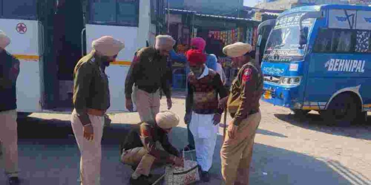 PUNJAB POLICE CONDUCTS SEARCH OPERATION AT 262 BUS STANDS ACROSS STATE