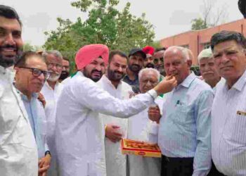 PUNJAB'S FIELDS CAN'T BE LEFT PARCHED TO PROVIDE WATER TO OTHER STATES: BARINDER KUMAR GOYAL