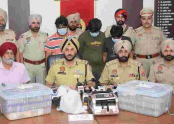 TURKEY-BASED SMUGGLER BACKED NARCO-HAWALA CARTEL BUSTED IN AMRITSAR; THREE HELD WITH ₹1.06 CR DRUG MONEY, 1.10 KG HEROIN