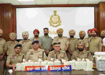 THREE HELD WITH 12.07 KG HEROIN, ₹25.12L DRUG MONEY IN FEROZEPUR