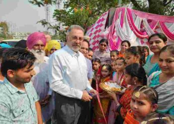 Dr. Balbir Singh Inaugurates School Infrastructure Worth Over ₹1 Crore in Patiala