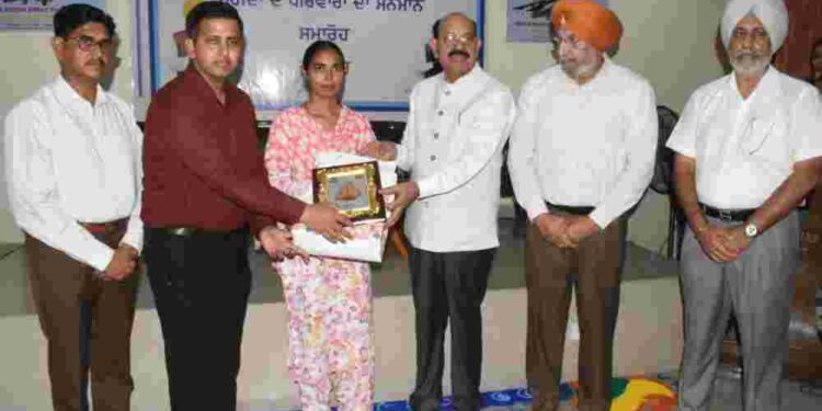 Punjab’s Mann Government stands shoulder to shoulder with the families of martyrs: Mohinder Bhagat