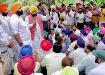 CM LEADS FROM THE FRONT TO CHECK STEALING OF WATER BY BBMB CHIEF