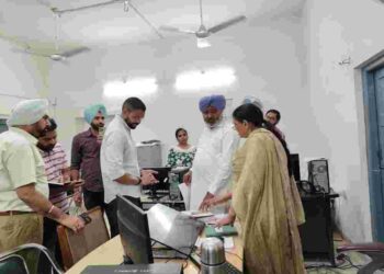 Finance Minister Harpal Singh Cheema Conducts Surprise Inspection at Excise and Taxation Department Headquarters in Patiala