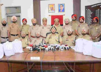 PUNJAB POLICE SCORE BIG IN ANTI-DRUG CAMPAIGN, 60KG HEROIN SEIZED IN AMRITSAR, 9 ACCUSED ARRESTED