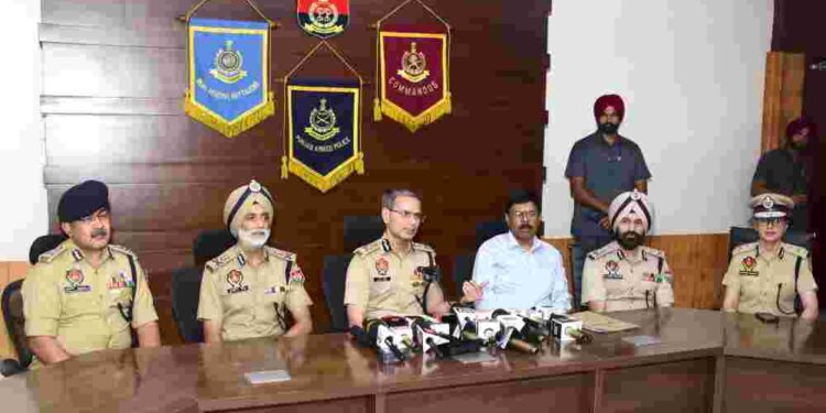 PUNJAB POLICE’S MAJOR THRUST IS TO FURTHER POPULARISE THE SAFE PUNJAB CHATBOT 9779100200 TO ACT ON PUBLIC INFORMATION: DGP GAURAV YADAV