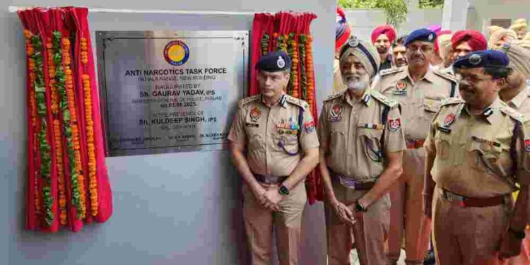 YUDH NASHIAN VIRUDH: ULTRA-MODERN ANTF RANGE OFFICE INAUGURATED IN PATIALA