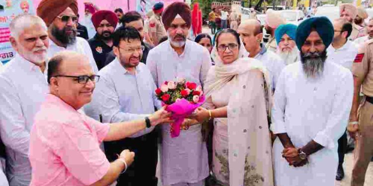 Cabinet Minister Dr. Ravjot Singh lays foundation stone of Amrut 2.0 project to supply treated canal water to households in Mudki