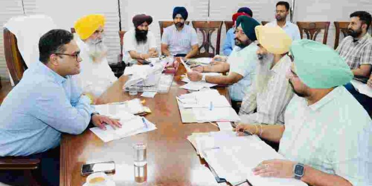 QUALITY CONTROL DRIVE: KHUDIAN ORDERS ACTION AGAINST UNDERPERFORMING DISTRICTS