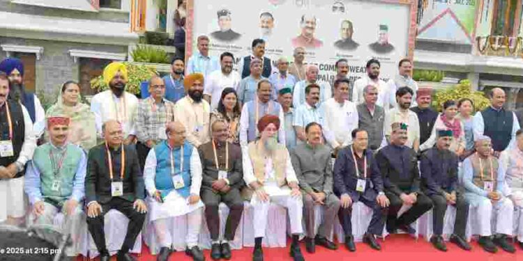 Punjab Vidhan Sabha Speaker attends the annual conference CPA India Region Zone-II in Dharmshala