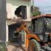 Mann Government Strikes Hard in Drug War: Illegal Assets of Drug Smugglers Bulldozed back to back