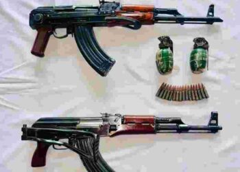 PAK-ISI BACKED BKI’S TERROR PLOT FOILED; TWO AK-47 RIFLES, TWO HAND GRENADES RECOVERED FROM GURDASPUR