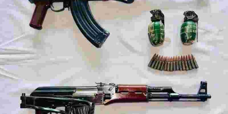 PAK-ISI BACKED BKI’S TERROR PLOT FOILED; TWO AK-47 RIFLES, TWO HAND GRENADES RECOVERED FROM GURDASPUR