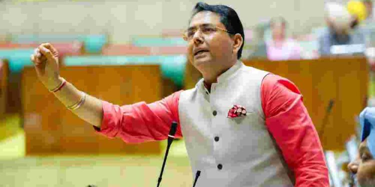 AAP GOVT TO FIGHT TOOTH & NAILS FOR PUNJAB’S INTERESTS: AMAN ARORA