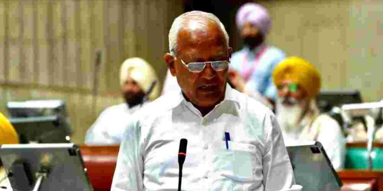 NO FLOOD-LIKE SITUATION IN PUNJAB; ROBUST ARRANGEMENTS TO TACKLE EVERY POTENTIAL SCENARIO: BARINDER KUMAR GOYAL