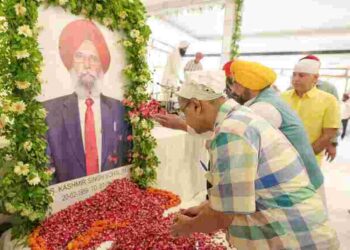 CM AND ARVIND KEJRIWAL MOURN SAD AND UNTIMELY DEMISE OF TARN TARAN MLA DR KASHMIR SINGH SOHAL