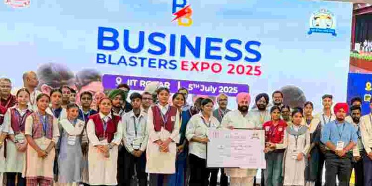 Patiala Students Shine at Punjab’s First Business Blasters Expo–2025
