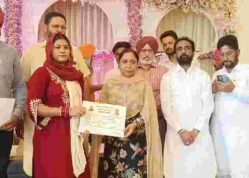 Cabinet Minister Dr. Baljit Kaur Hands Over Loan Waiver Certificates Worth ₹8.72 Crore to 505 SC Families
