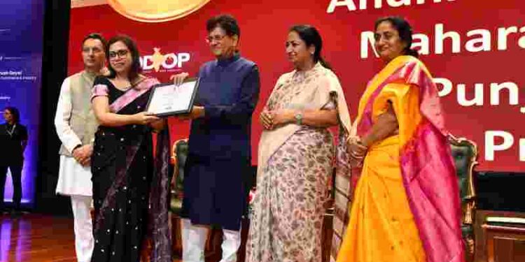 Punjab State bags Gold in State Category in the prestigious National One District One Product awards 2024, Says Cabinet Minister Sanjeev Arora